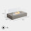 (Hammer Stone Grey) Rectangle Bioethanol Tabletop Fireplace 7