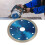 Blaue Diamantscheibe, Schnittklinge, 12