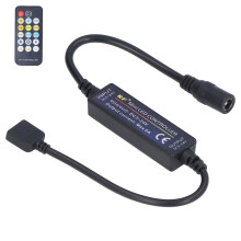 Mini RF LED-Dimmer-Controller 17-Tasten für RGB/CCT-Leuchtstreifen