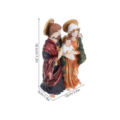 Jesus Statue: Harz Weihnachtsfigur Für Geschenk 1