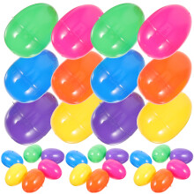 250Ud Huevos Huecos De Pascua De Plástico Para Dulces Y