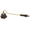 Brown Zinc Alloy Candle Snuffer Extinguisher Tool 3