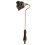 Brown Zinc Alloy Candle Snuffer Extinguisher Tool 8