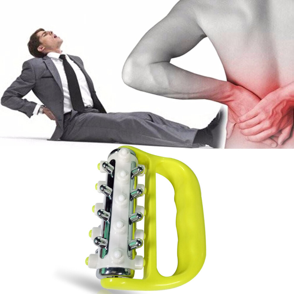 Cellulite Massager Roller 15.5x12.5x5cm Anti-Fat Body Tool for Legs Abdomen Neck