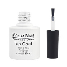 UV-Gel-Politur No Wipe Top Coat 15ml Dauerhafter Glanz-Finish für Nägel