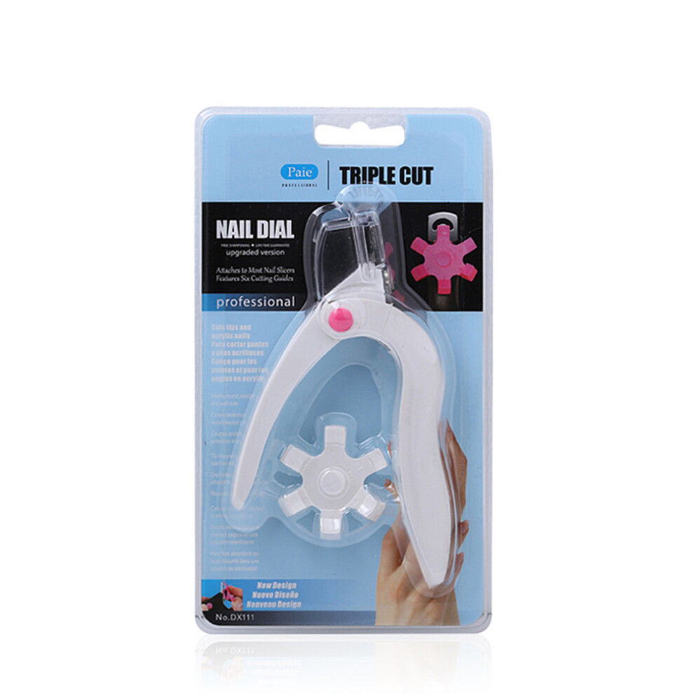 Stainless Steel Acrylic Nail Clipper 11.7*21.2cm False Nail Trimmer Professional Manicure Tool