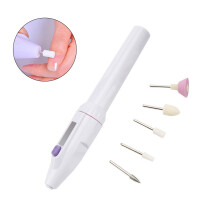 Pulidora de uñas con 1-5 cabezas, 16,5 cm, Color: N/A