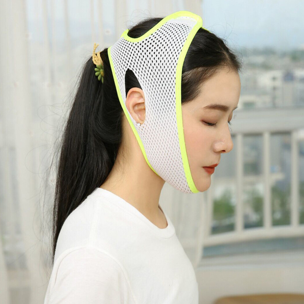 Breathable Facial Slimming Bandage V Face Lift Mask, Polyester, Lifting-image-OPC-PMPXCJQ-NEW
