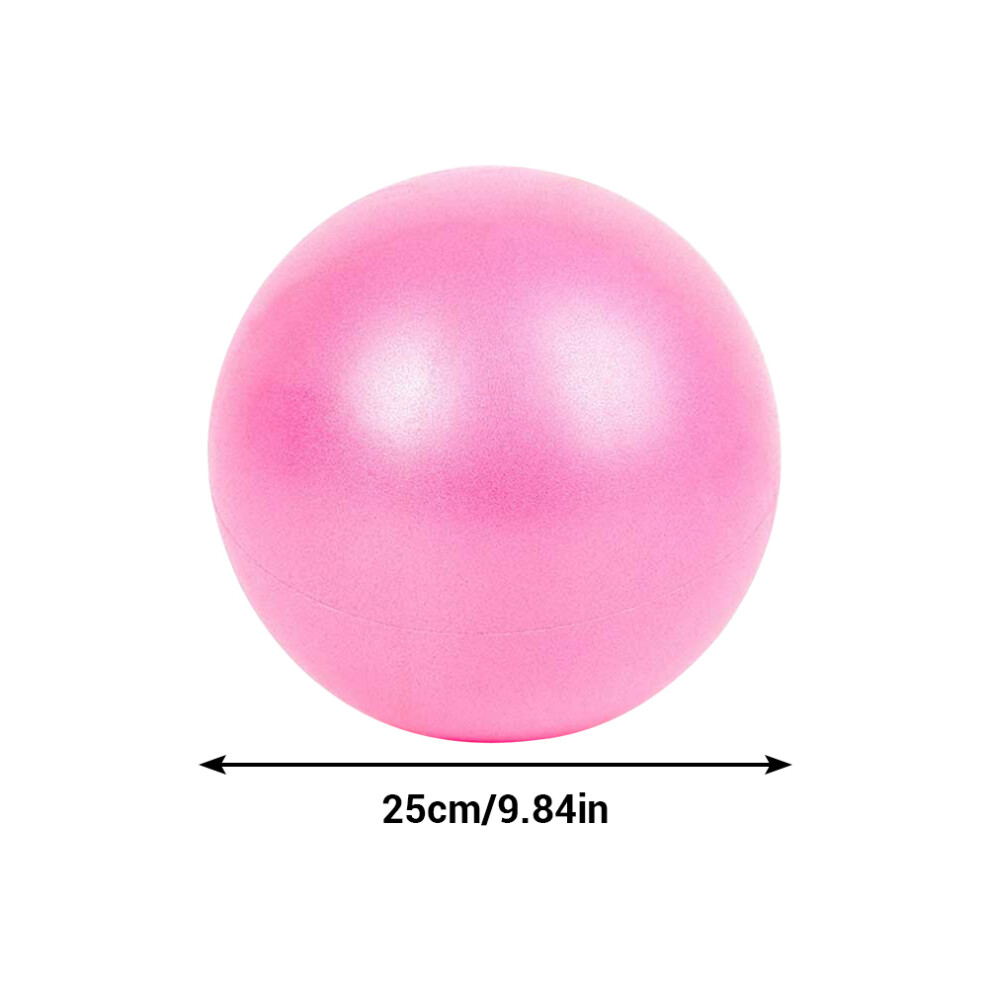 Mini 25cm PVC Yoga Ball Explosion Proof Fitness Balance Ball for Home Gym Yoga