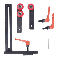 Holzdrehbank-Lünette, L-Form, höhenverstellbar,