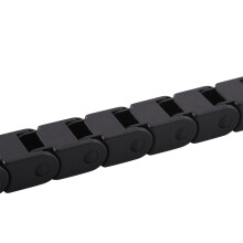 R28 Kabelschale Schwarz Nylon 1000mm/40 Zoll für 3D-Drucker und CNC-Fräsen Kabel
