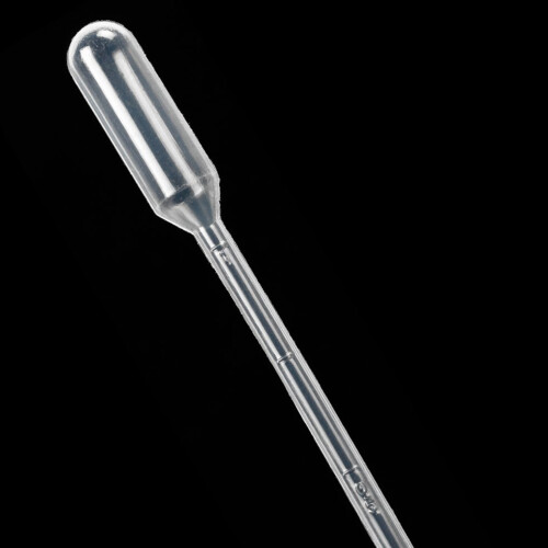 Pipette jetable 14,5 cm 1 ml transparent 100 pièces 2