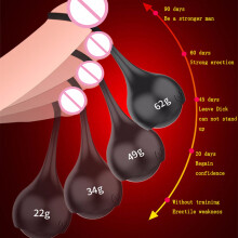 Silicone Penis Dehner Gewichte für Männer, 128x36mm, 22-62g