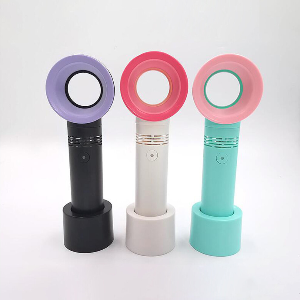 Compact USB Bladeless Fan Dryer for Grafted Eyelashes Extensions