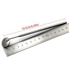 Edelstahl-Dentalspiegel 16,5 cm Professionelles Werkzeug zur Zahninspektion