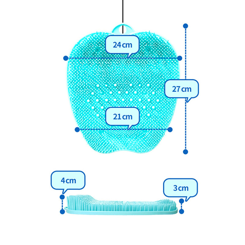 Shower Foot Massager Brush Exfoliating Foot Scrubber Dead Skin Cleaner