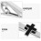 Stevige Koperen Stropdasclip Met Elegant Kruis Design 8