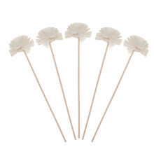 10Stk Blumenrattan Aroma Diffuser Sticks Elfenbein Zum Luftauffrischen