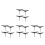 16Pcs Green Plastic Tree Stand for Artificial Trees Holiday Decoration 8