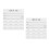 200Pcs Multi-Use Blank Raffle Ticket Cards White for Voting and Events 5