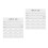 200Pcs Multi-Use Blank Raffle Ticket Cards White for Voting and Events 8