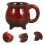 2Pcs Red Ceramic Spooky Halloween Witch Coffee Mugs for Home Use 11