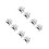 8Pcs Silver Metal Candle Extinguisher Snuffers Automatic Flame Control 4