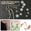 Soft Silicone Earring Back Pads Clear Support for Heavy Earrings 7