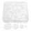 Clear Silicone Earring Backings Comfortable Pads for DIY Jewelry 1