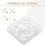 Clear Silicone Earring Backings Comfortable Pads for DIY Jewelry 8