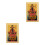 2St Färgglad PVC Amulettkort För Skydd 9
