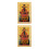 2St Färgglad PVC Amulettkort För Skydd 7