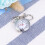 Silver Klassisk Fickur Quartz, , Nyckelring 3