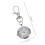 Quartz Nyckelring Fickur Silver Klassisk Herr Luminous Timmar 2