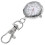 Quartz Nyckelring Fickur Silver Klassisk Herr Luminous Timmar 10