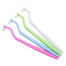 4er Set weicher zahnärztlicher Bracket-Reinigungsbürsten für Mundpflege, 4 Farben