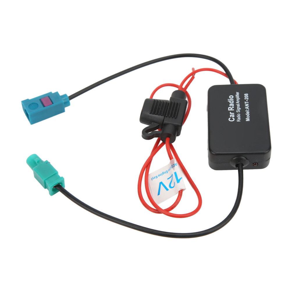Aerial Booster For Cars 12V Fakra Ii Interface 75Î© Am Fm Radio Signal 5001357641439