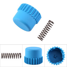Zuverlässiger Nylon-Knopf mit Feder für Rasentrimmer T35