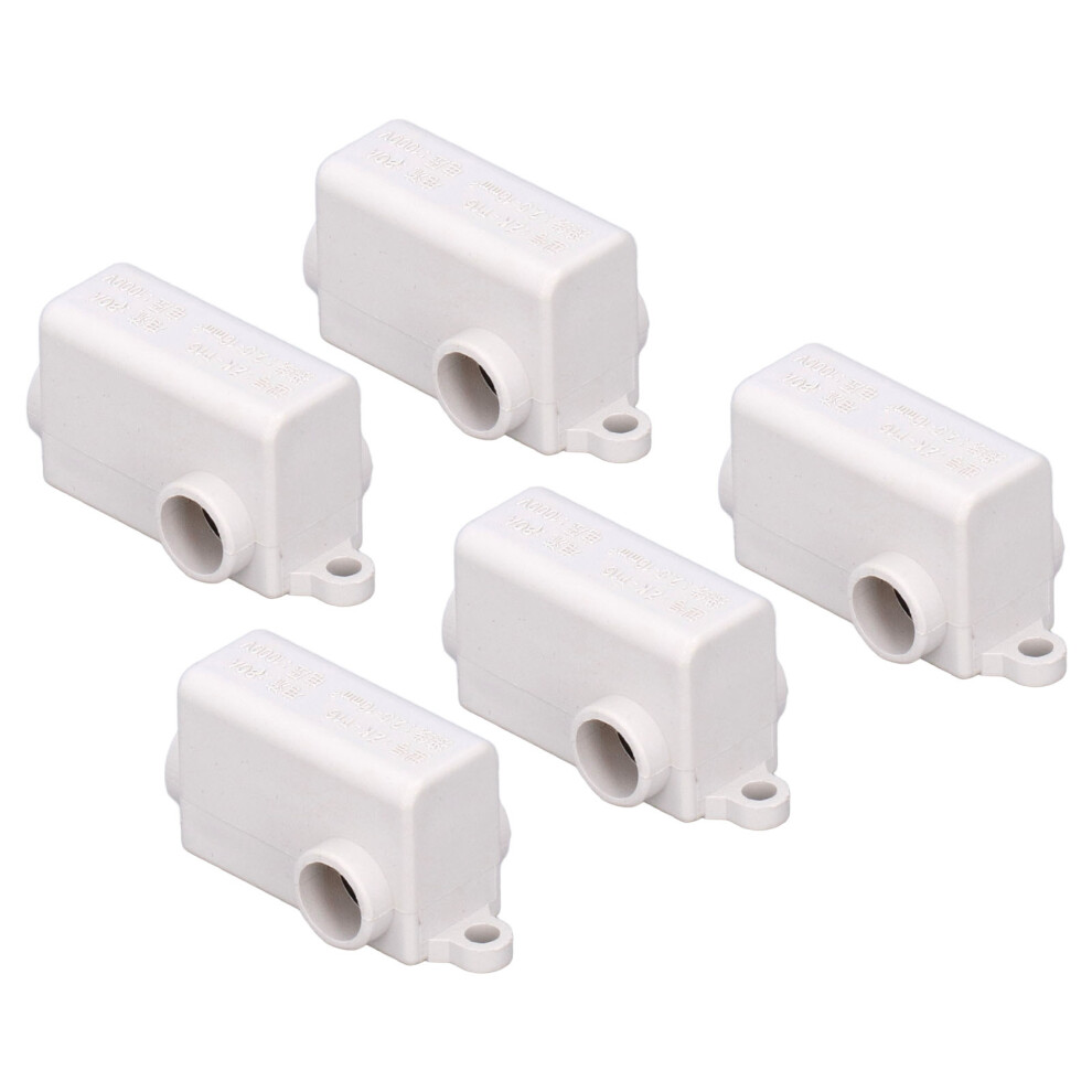 5Pcs Wire Splitter Connectors T Type Screw Terminal 1000V 80A Zkt16 3151357643512