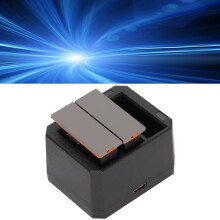 2x 1300mAh Batterien & 3-Kanal USB-Ladegerät für Action-Kamera