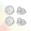 2Pair Silver Ear Studs Pads Durable Ear Studs Backs for Women Earrings 3