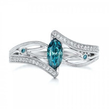 1Pc Silver Wedding Rings for Women Trendy Finger Rings Dainty Design
