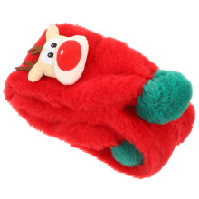 1Pc Kids Scarf for Christmas Red Nonwoven Warm Winter Neckerchief
