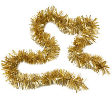 Lightweight Golden Christmas Garland Party Decor Easy to Use