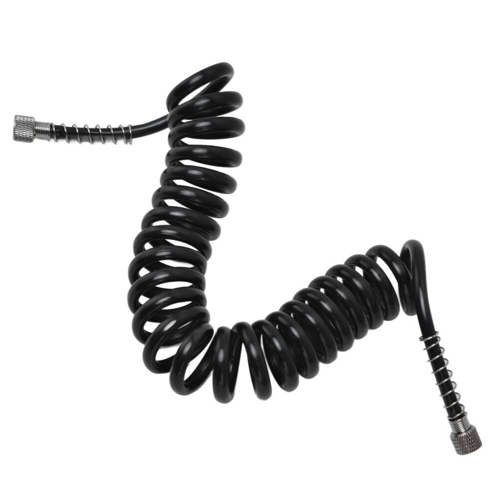 6.6Ft Polyurethane Coil Air Hose G1/8 Fittings For Airbrush Tools 8441357644592