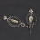 1Par Lättvikts Punk Örhängen Ormslinga I Silver För Fest 7