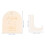 1Ensemble Plaque Décorative Bois Beige Support Pour Annonce 2