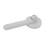 Cepillo slicker autolimpiante para perros 19,3  7,5 cm gris 12