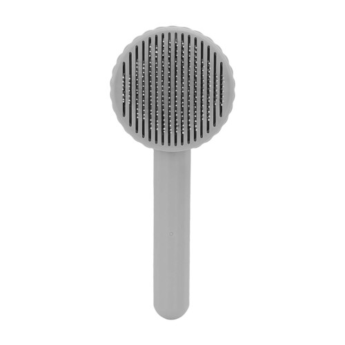 Cepillo slicker autolimpiante para perros 19,3  7,5 cm gris 1