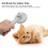 Cepillo slicker autolimpiante para perros 19,3  7,5 cm gris 7